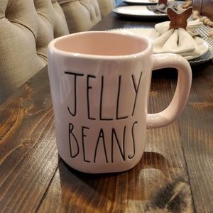Rae dunn pink Jelly Beans mug